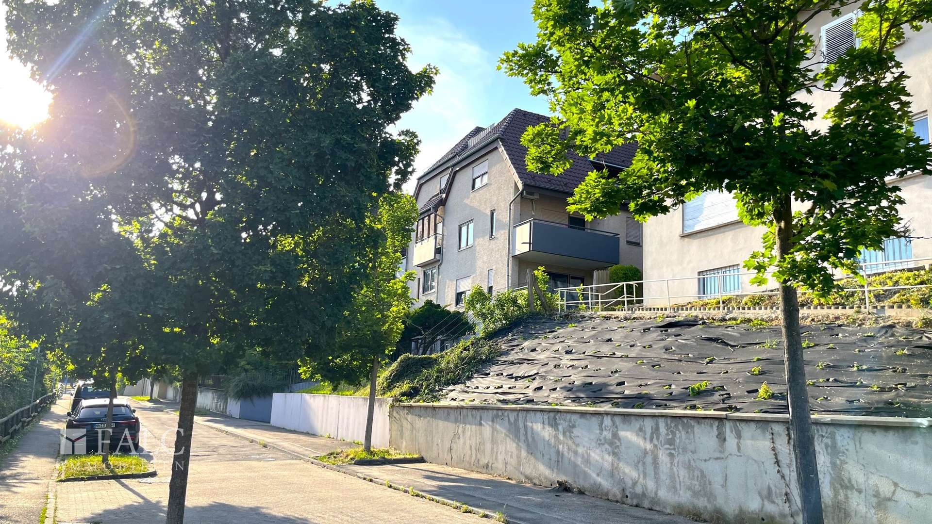 Über den Dächern von Neckarg.